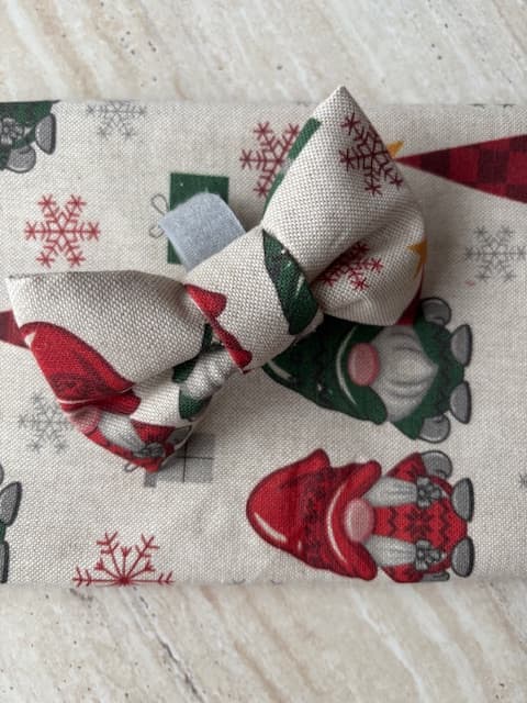 Božićna mašna Gnom