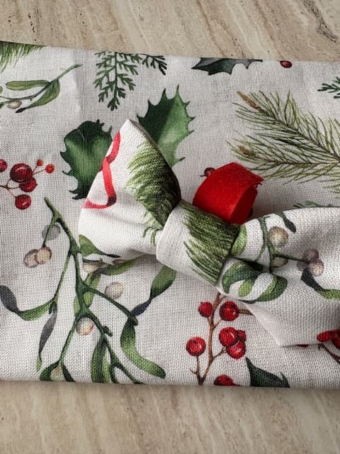 Half Panama Christmas Bow
